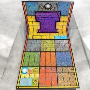 Dark World 1992 Game Board ONLY - Replacement Part - Mattel Fantasy Gaming Mat